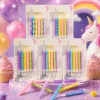 Colorful candle-themed birthday candles, party decorations, children's cake candles Specification image